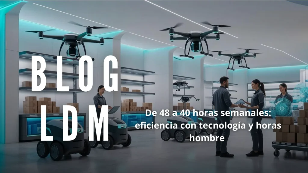 De 48 a 40 horas semanales: eficiencia con tecnología y horas hombre 